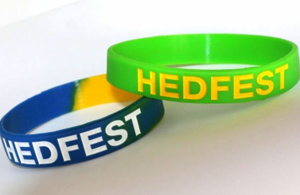 Wristbands HedFest16 snip